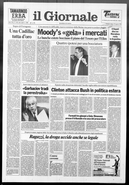 Il giornale : quotidiano del mattino